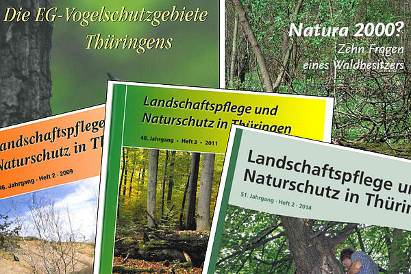 verschiedene Landschaftspflege- und Naturschutzschriften